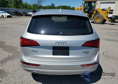 2013 Audi Q5 Premium Plus from USA, damaged, VIN WA1LFAFP2DA063469